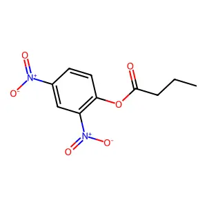 丁酸2,4-二硝基苯酯 structure