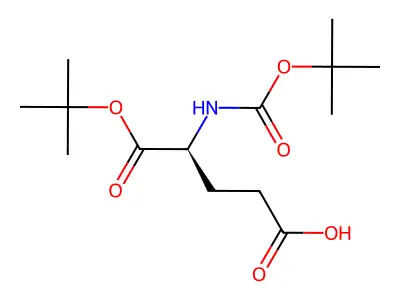 Boc-Glu(OtBu)-OH structure