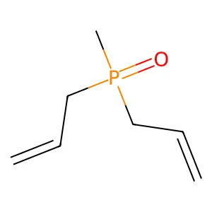 3-[Methyl(prop-2-enyl)phosphoryl]prop-1-ene structure