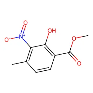 Methyl 2-hydroxy-4-methyl-3-nitrobenzoate structure