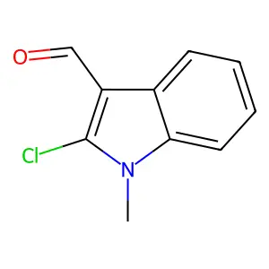2-氯-1-甲基-1H-吲哚-3-甲醛 structure