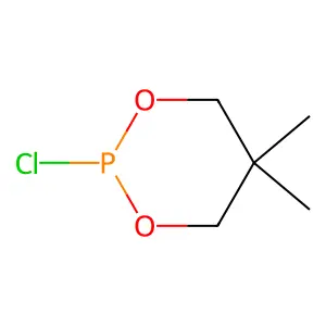 1,3,2-Dioxaphosphorinane, 2-chloro-5,5-dimethyl- structure