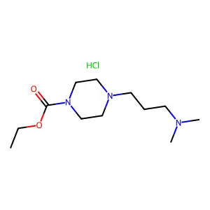 3-(4-(beta-Ethoxyphenethyl)-1-piperazinyl)-4'-methylpropiophenone dihydrochloride structure