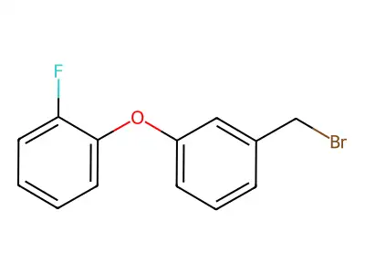 3-(2-Fluorophenoxy)benzyl Bromide structure