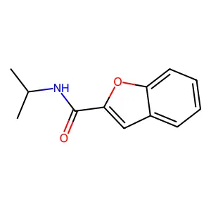 N-propan-2-yl-1-benzofuran-2-carboxamide structure