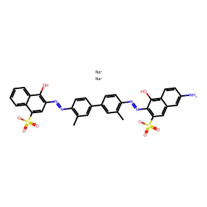 Oxamine Blue 4R structure