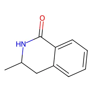 (3S)-3-methyl-3,4-dihydro-2H-isoquinolin-1-one structure