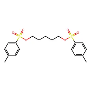 5-(4-Methylphenyl)sulfonyloxypentyl 4-methylbenzenesulfonate structure