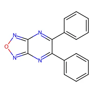 5,6-Diphenyl-[1,2,5]oxadiazolo[3,4-b]pyrazine structure