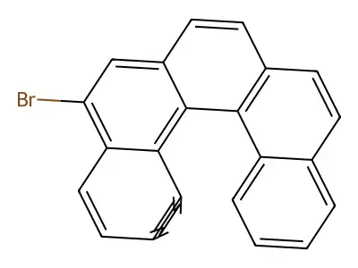 AR-M 1 3-Bromophenanthro(3,4-C)phenanthrene structure