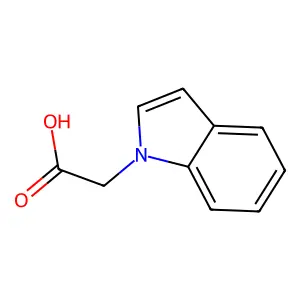 1H-吲哚-1-乙酸 structure