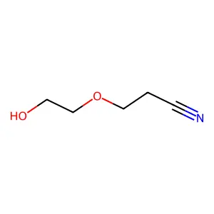 3-(2-羟乙氧基)丙腈 structure