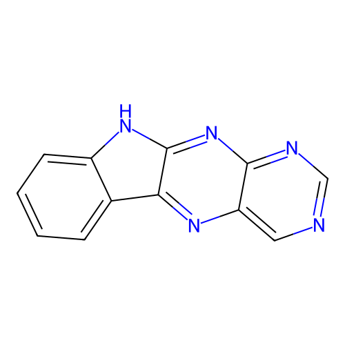 3H-indolo[3,2-g]pteridine structure