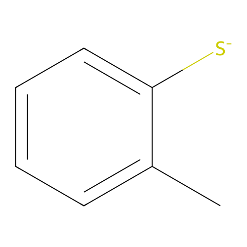 2-Methylbenzenethiolate structure