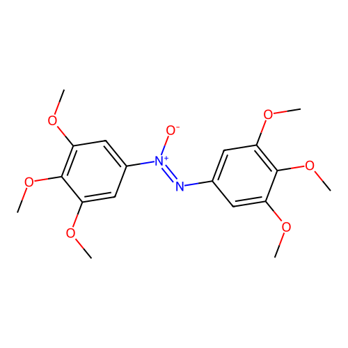 Oxido-(3,4,5-trimethoxyphenyl)-(3,4,5-trimethoxyphenyl)iminoazanium structure