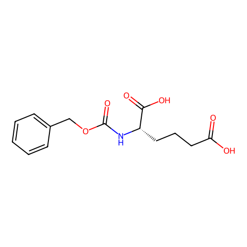 (S)-2-(((Benzyloxy)carbonyl)amino)hexanedioic acid structure