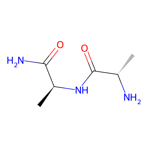 Alanyl-l-alaninamide structure