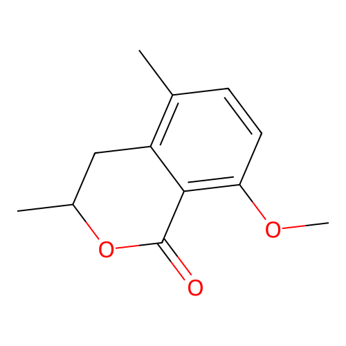 3,5-Dimethyl-8-methoxy-3,4-dihydroisocoumarin structure