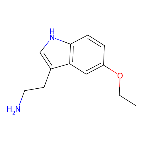 3-(2-Aminoethyl)-5-ethoxyindole structure