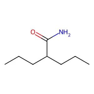 丙戊酰胺 structure