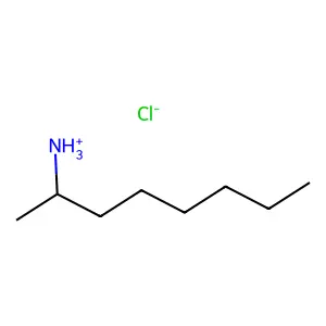 2-Octylamine hydrochloride structure
