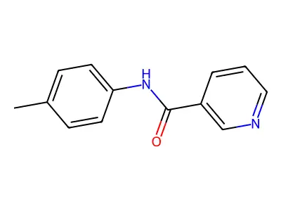 4'-Methylnicotinanilide structure