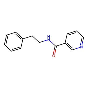 N-Phenethyl-nicotinamide structure