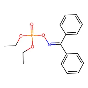 (二苯基亚甲基氨基)磷酸二乙酯 structure