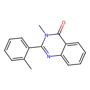 3-Methyl-2-o-tolyl-3H-quinazolin-4-one structure