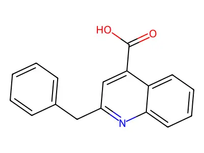 2-benzylquinoline-4-carboxylic Acid structure