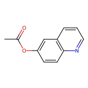 Quinolin-6-yl acetate structure