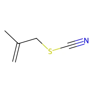 2-Methylprop-2-enyl thiocyanate structure