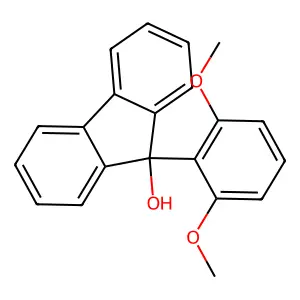 9-(2,6-Dimethoxyphenyl)-9H-fluoren-9-OL structure