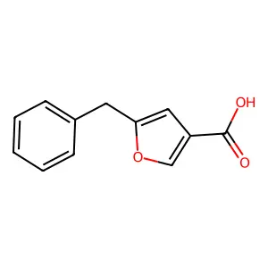 3-Furancarboxylic acid, 5-(phenylmethyl)- structure
