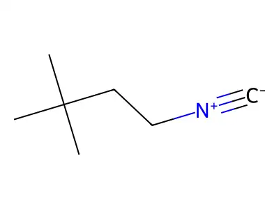 1-Isocyano-3,3-dimethylbutane structure