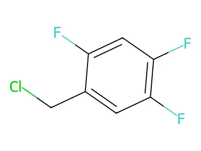 2,4,5-Trifluorobenzyl Chloride structure