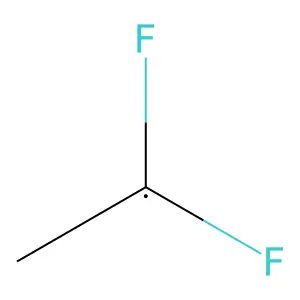 Ethyl radical, 1,1-difluoro- structure