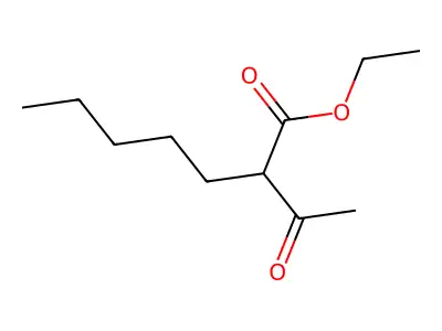 2-乙酰基庚酸乙酯 structure