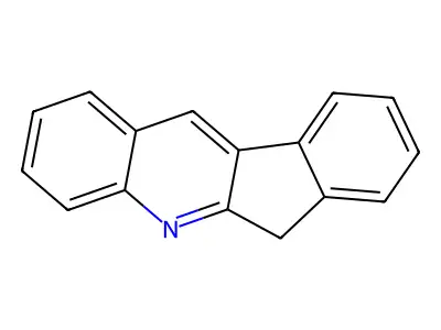 6H-indeno[2,1-b]quinoline structure