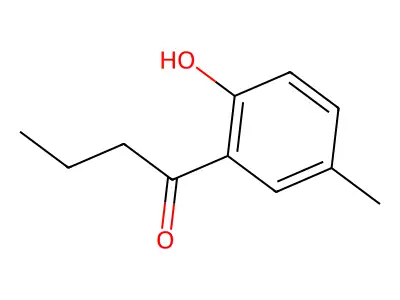 1-(2-Hydroxy-5-methylphenyl)butan-1-one structure