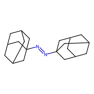 e-Diazene, bis(1-adamantyl)- structure