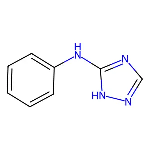 N-phenyl-1H-1,2,4-triazol-5-amine structure