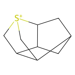 1,3,5-Ethanylylidene-2H-cyclopenta(b)thiophenium, hexahydro- structure