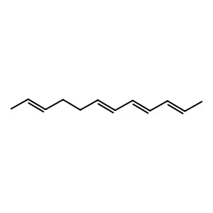 2,4,6,10-Dodecatetraene structure