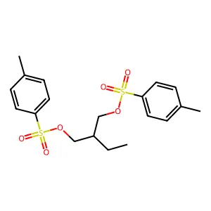 1,3-Propanediol, 2-ethyl-, 1,3-bis(4-methylbenzenesulfonate) structure