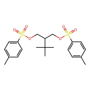 1,3-Propanediol, 2-(1,1-dimethylethyl)-, 1,3-bis(4-methylbenzenesulfonate) structure