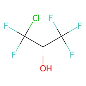 1-Chloro-1,1,3,3,3-pentafluoropropan-2-ol structure