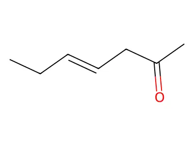 (4E)-4-Hepten-2-one structure