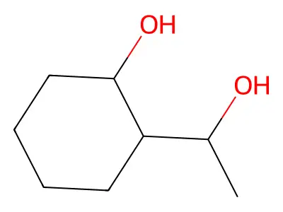 2-(1-Hydroxyethyl)cyclohexanol structure