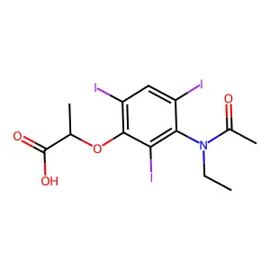 4H-Pyrazino(1,2-a)pyrimidin-4-one, 2-(2-(hexahydro-1H-azepin-1-yl)ethoxy)-3-phenyl-, monohydrobromide structure